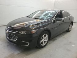 Salvage cars for sale at Houston, TX auction: 2018 Chevrolet Malibu LS