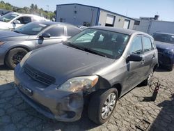 Salvage cars for sale from Copart Vallejo, CA: 2008 Toyota Corolla Matrix XR