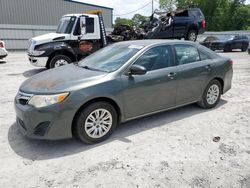 Salvage cars for sale from Copart Gastonia, NC: 2012 Toyota Camry Base