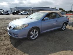 Salvage cars for sale from Copart San Diego, CA: 2007 Toyota Camry Solara SE