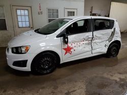 Salvage cars for sale at Davison, MI auction: 2014 Chevrolet Sonic LS