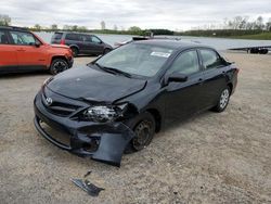 Salvage cars for sale at Mcfarland, WI auction: 2011 Toyota Corolla Base