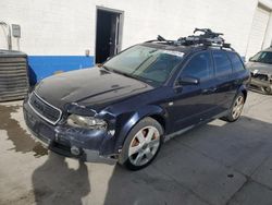 Salvage cars for sale from Copart Farr West, UT: 2003 Audi A4 1.8T Avant Quattro