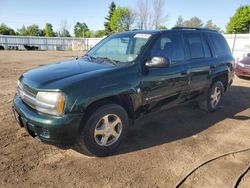Salvage cars for sale from Copart Ontario Auction, ON: 2004 Chevrolet Trailblazer LS
