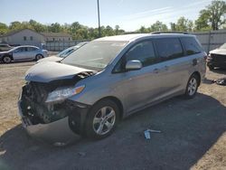 Toyota Sienna LE Vehiculos salvage en venta: 2015 Toyota Sienna LE