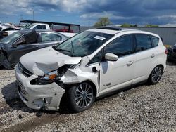 Salvage cars for sale at Franklin, WI auction: 2017 Ford C-MAX Titanium