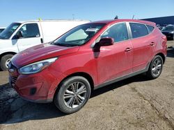 Salvage cars for sale from Copart Woodhaven, MI: 2014 Hyundai Tucson GLS