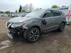 Salvage cars for sale at Bowmanville, ON auction: 2017 Nissan Rogue SV