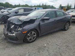Salvage cars for sale at Duryea, PA auction: 2018 Honda Civic LX
