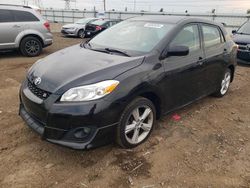 Salvage cars for sale at Elgin, IL auction: 2010 Toyota Corolla Matrix S