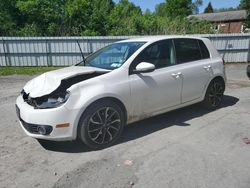 Salvage cars for sale at Albany, NY auction: 2013 Volkswagen Golf