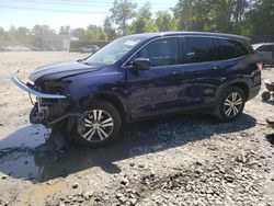 Honda Pilot salvage cars for sale: 2016 Honda Pilot EXL