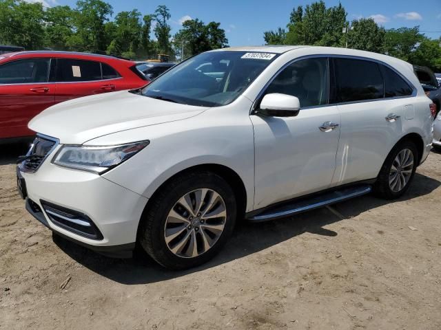 2016 Acura MDX Technology