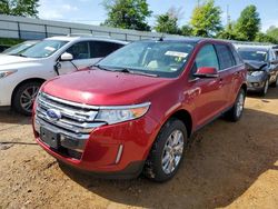 Salvage cars for sale at Bridgeton, MO auction: 2014 Ford Edge Limited