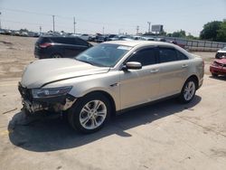 Salvage cars for sale at Oklahoma City, OK auction: 2017 Ford Taurus SEL