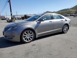 Salvage cars for sale at Colton, CA auction: 2015 Lincoln MKZ Hybrid