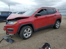 Salvage cars for sale at Greenwood, NE auction: 2019 Jeep Compass Latitude