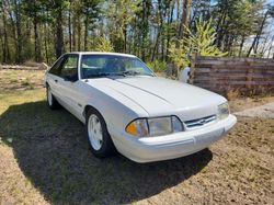 Salvage cars for sale at Windham, ME auction: 1992 Ford Mustang LX