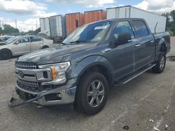 Salvage cars for sale at Bridgeton, MO auction: 2018 Ford F150 Supercrew