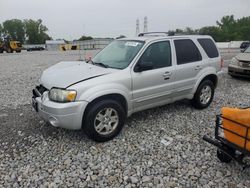 Salvage cars for sale at Barberton, OH auction: 2006 Ford Escape Limited