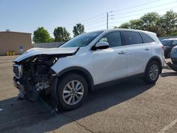 Salvage cars for sale at Moraine, OH auction: 2019 KIA Sorento L