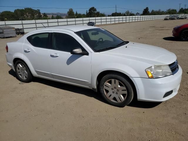 2012 Dodge Avenger SE