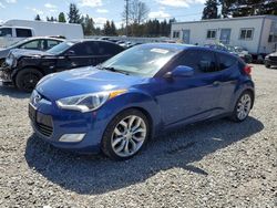 Salvage cars for sale at Graham, WA auction: 2015 Hyundai Veloster