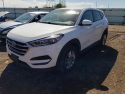 Salvage cars for sale at Elgin, IL auction: 2017 Hyundai Tucson SE