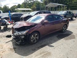 Nissan Sentra sv salvage cars for sale: 2022 Nissan Sentra SV