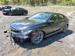 Salvage cars for sale from Copart Marlboro, NY: 2020 Honda Civic EX