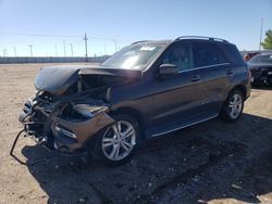 Salvage cars for sale at Greenwood, NE auction: 2014 Mercedes-Benz ML 350 4matic