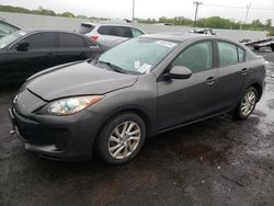 Salvage cars for sale at New Britain, CT auction: 2012 Mazda 3 I