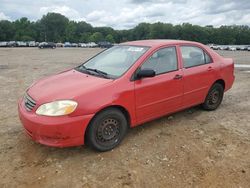 Salvage cars for sale from Copart Conway, AR: 2003 Toyota Corolla CE