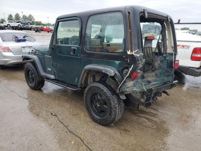 2001 Jeep Wrangler / TJ SE