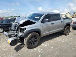 Salvage Trucks for sale at auction: 2017 Toyota Tundra Crewmax SR5