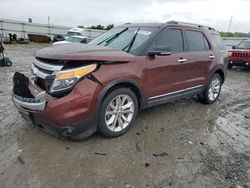 Salvage cars for sale at Earlington, KY auction: 2015 Ford Explorer XLT