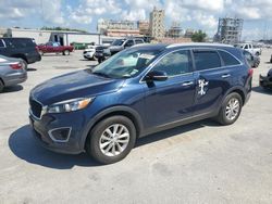 Salvage cars for sale at New Orleans, LA auction: 2016 KIA Sorento LX