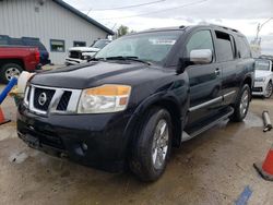 Salvage cars for sale from Copart Pekin, IL: 2010 Nissan Armada SE