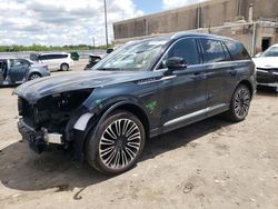 Salvage cars for sale from Copart Fredericksburg, VA: 2023 Lincoln Aviator Black Label