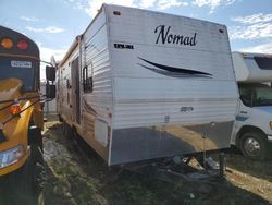 Nomad salvage cars for sale: 2013 Nomad 372 TOW TR