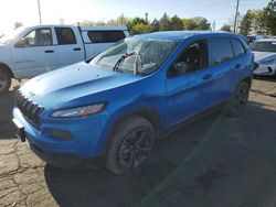 Vehiculos salvage en venta de Copart Denver, CO: 2017 Jeep Cherokee Sport