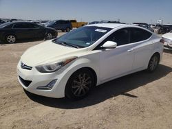 Vehiculos salvage en venta de Copart Amarillo, TX: 2015 Hyundai Elantra SE