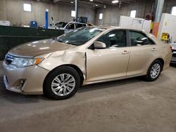 Salvage cars for sale from Copart Blaine, MN: 2012 Toyota Camry Base