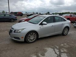 Salvage cars for sale at Indianapolis, IN auction: 2012 Chevrolet Cruze ECO