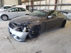 Salvage cars for sale at Eldridge, IA auction: 2013 Infiniti G37