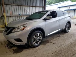 Salvage cars for sale from Copart Greenwell Springs, LA: 2017 Nissan Murano S