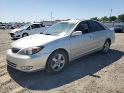 Salvage cars for sale from Copart Sacramento, CA: 2004 Toyota Camry SE