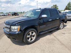 Salvage trucks for sale at Woodhaven, MI auction: 2008 Chevrolet Avalanche K1500