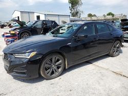 Acura tlx Tech a salvage cars for sale: 2023 Acura TLX Tech A