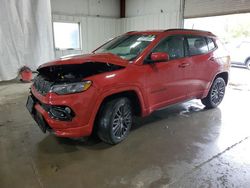 Jeep salvage cars for sale: 2022 Jeep Compass Limited